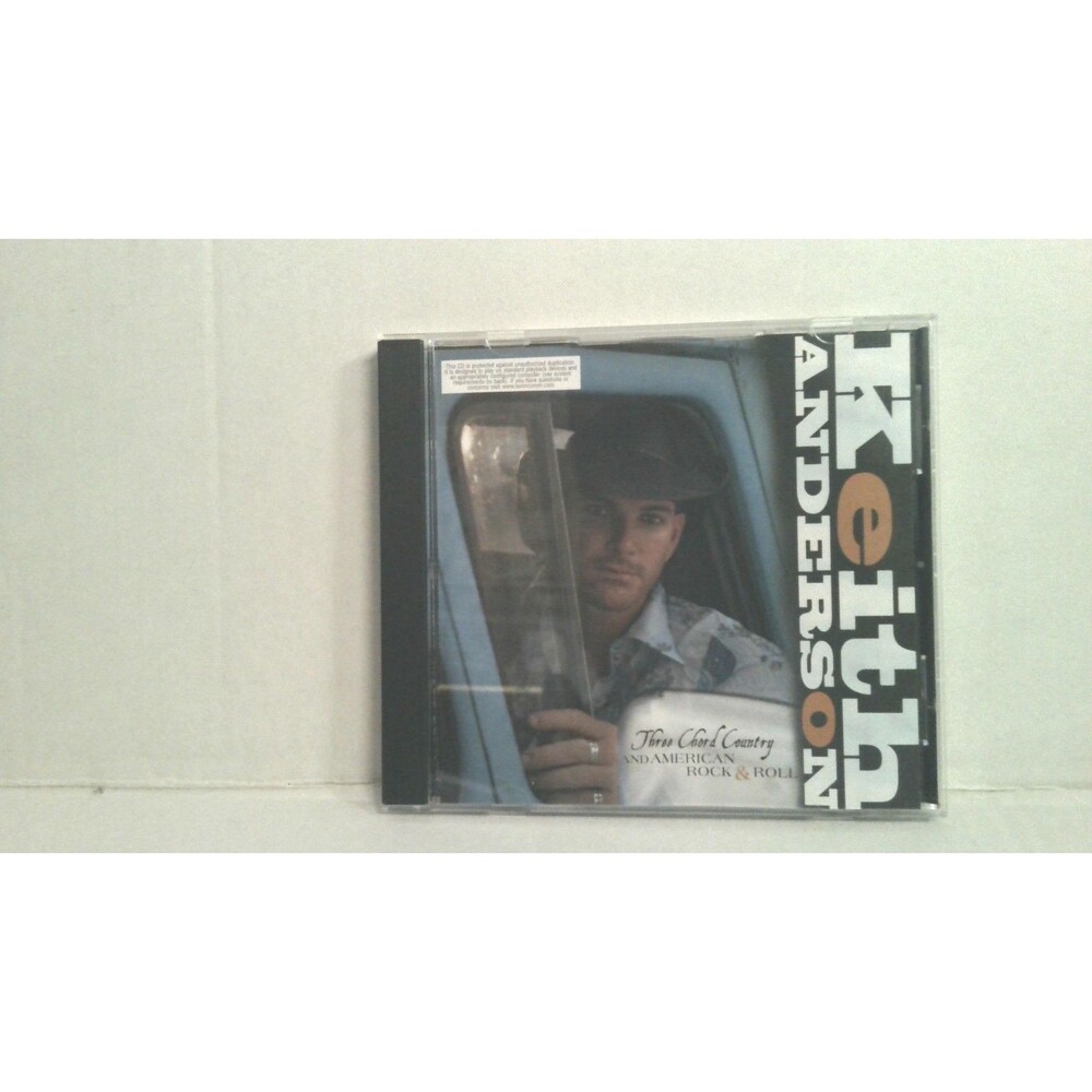 Keith Anderson Three Chord Country & American Rock & Roll CD 2005 Arista